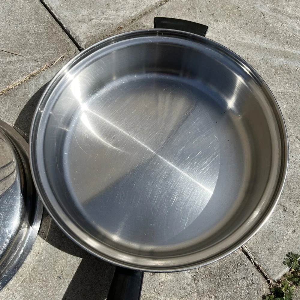 Society Sensi-Tone Cookware Sauce Pan Pot USA Made With Lid